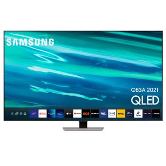 Tv Samsung 55 Qe55qa 4k Uhd Argent Eclipse Tv Led Lcd Achat Prix Fnac