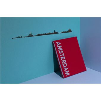 Décoration murale The Line Amsterdam Noir