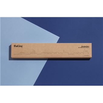 Décoration murale The Line Amsterdam Noir