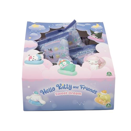 Figurine Hello Kitty Série Sweet Dreams 4 cm Modèle aléatoire