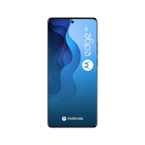 Smartphone Motorola Moto Edge 40 6,7"" 5G Double SIM 256 Go Noir Interstellaire État correct - Motorola reconditionné disponible sur Fnac