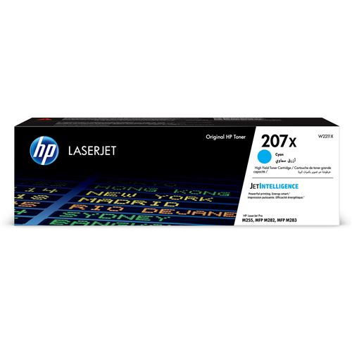 Toner HP 207 xl Cyan