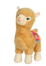 Peluche Gipsy Lama Sonore 30 cm Beige