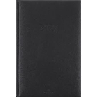 Agenda civil semainier Oberthur 2024 27 FSC London Noir