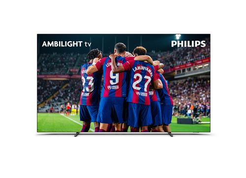 TV OLED Philips 55Oled708 139 Cm 4K UHD Smart TV Chrome Satiné