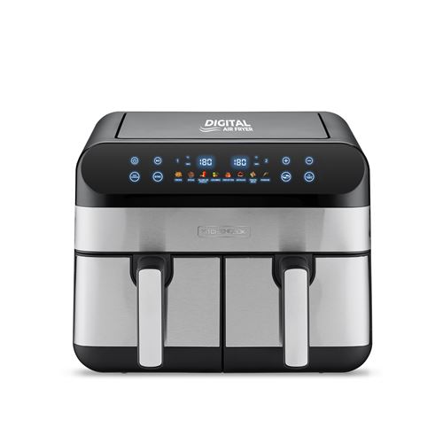Friteuse Kitchen Cook Airflow 9 Double Bac 9L Inox
