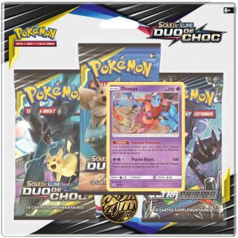 POKEMON Pack 3 boosters SL09
