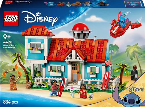 Lego Disney Lego® Disney Classic 43268 La Maison Sur La Plage De Lilo Et Stitch
