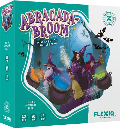 Jeu d’ambiance Asmodee Abracada Broom