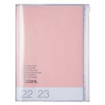 Agenda scolaire Mark's Colors 2022 2023 A5 Rose