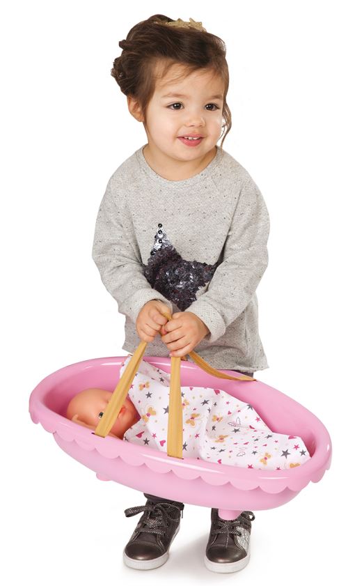 Maison Des Bebes Smoby Baby Nurse Transportable Et Pliable Avec Espaces De Jeux Et Accessoires Maison De Poupee Achat Prix Fnac