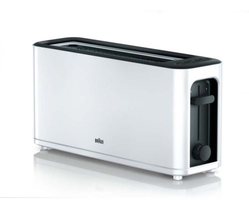 Braun PurEase HT3100WH - Broodrooster - 2 plak - 1 Slots - wit