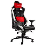 Siège Gamer Noblechairs Epic Cuir véritable Noir et Blanc