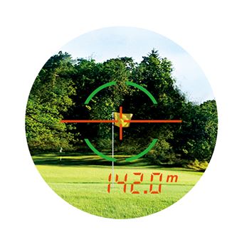 Télémètre Nikon Coolshot ProII Stabilized Blanc et Bleu