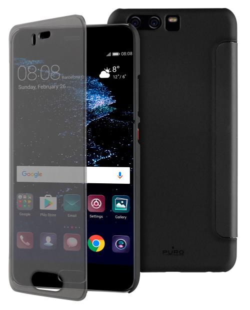 Etui folio Puro Noir pour Huawei P10