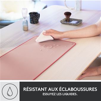 Tapis de bureau Logitech Studio Series Rose