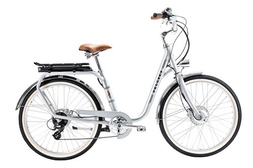 Elektrische fiets Peugeot City E-Legend ELC-01 Grijs