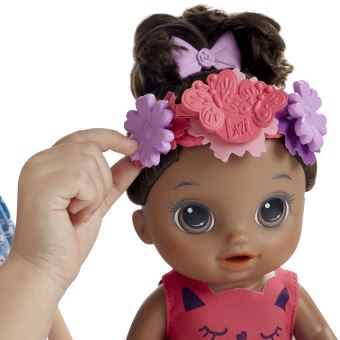 Poupée Baby Alive Coiffure Magique Cheveux noirs