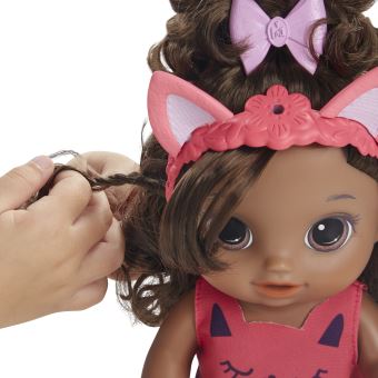 Poupée Baby Alive Coiffure Magique Cheveux noirs