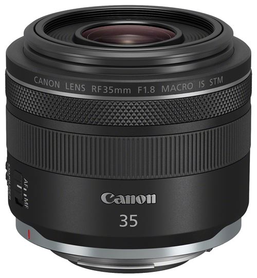 Objectif Hybride Canon RF 35mm f/1.8 Macro IS STM – Stabilisateur d'image optique