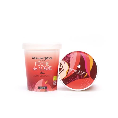 Thé noir glacé Pêche de vigne