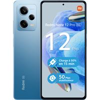 Smartphone Xiaomi Redmi Note 12 Pro 6,67" 5G Double nano SIM 128 Go Bleu