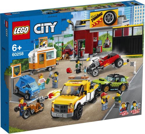 LEGO® City Nitro Wheels 60258 L'atelier de tuning