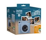 Pack Liberté Appareil Photo Instantané Fujifilm Instax Square SQ1 Bleu + Housse de protection + 1 pack film Square 10 vues