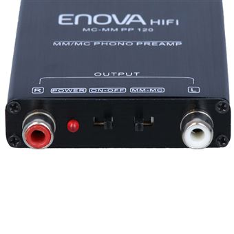 Enova Hifi MM/MC PP 120 Phono-Vorverstärker - Schwarz - 1