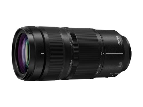 Téléobjectif ultra compact Lumix Full Frame 100 500mm F5 7.1 O.I. pour Monture