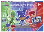 Puzzles 2 x 12 pièces Ravensburger Le Bien contre le Mal Pyjamasques