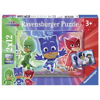 Puzzles 2 x 12 pièces Ravensburger Le Bien contre le Mal Pyjamasques