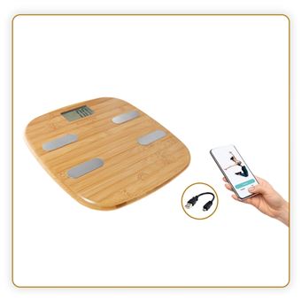 Fitdays Connect Bambou, the rechargeable scale for Fitdays Connect