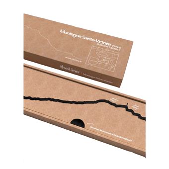 Accessoire de décoration The Line Montagne Sainte-Victoire Noir