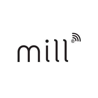 Convecteur Mill CO 1200 W Wifi 3ème génération avec bluetooth intégré Blanc et Noir