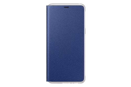 SAMSUNG GALAXY A8 2018 NEON FLIP COVER BLUE
