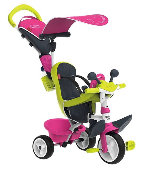 Tricycle Smoby Baby Driver Confort Rose
