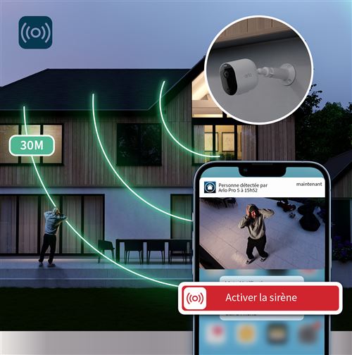 Arlo Solarladegerät für Arlo Ultra / Pro 3 (VMA5600), žema kaina