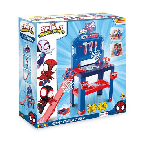 Établi Bricolo Center SMOBY 7600360742 – Plus de 90 Accessoires, Dès 3 Ans - vue 6