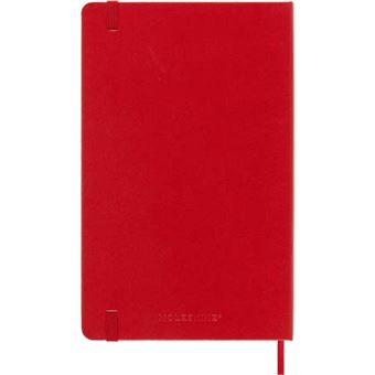 Agenda scolaire Moleskine 2022 2023 Semainier format de poche Rigide Rouge