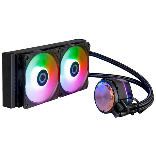 Kit Watercooling CPU Cooler Master MasterLiquid 240 Atmos noir