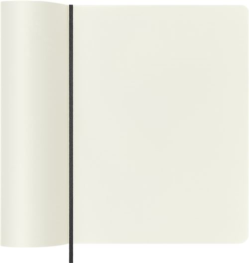 Couleur Noir Dimensions A4 21 x 29.7 cm Carnet avec Couverture Rigide et Fermeture Elastique Moleskine Carnet de Notes Classique à Pages Blanches 192 Pages 