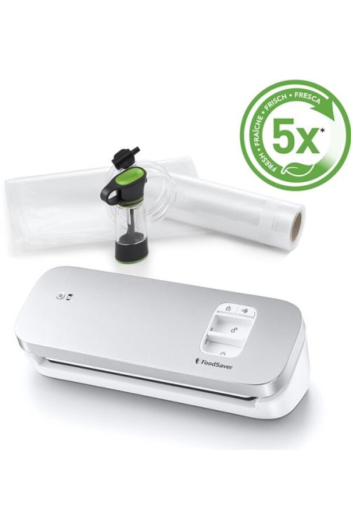 Machine sous vide Foodsaver Compacte 140 W Argent et Blanc
