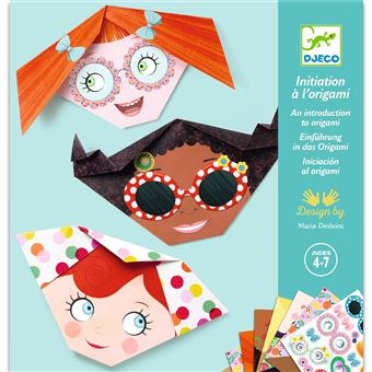 Jeu créatif Djeco Frimousses Initiation à l’origami