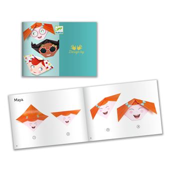 Jeu créatif Djeco Frimousses Initiation à l’origami