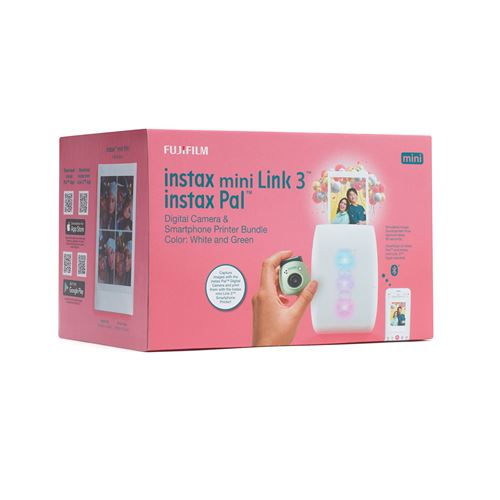 Pack Imprimante Photo Fujifilm Instax Mini Link III Blanc +