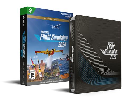 Microsoft France Microsoft Flight Simulator 2024 Premium Deluxe Edition Pour Xbox Series Et PC
