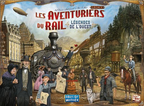 Les Aventuriers du Rail Legacy - vue 3