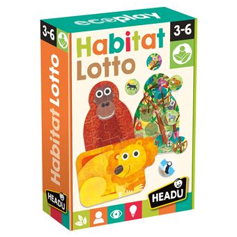 Jeu éducatif Headu Habitat Lotto