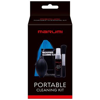 Kit de nettoyage photo Marumi pour écrans-optiques Noir